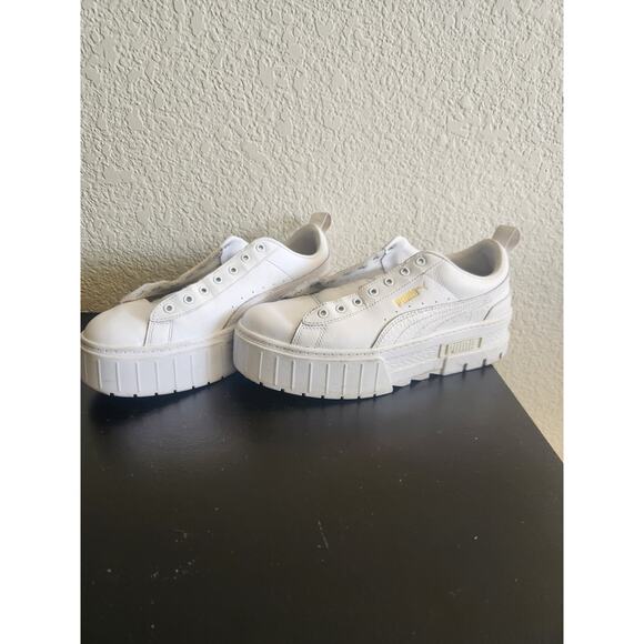 Puma Mayze Classic Platform Shoes 8 - Picture 3 of 5